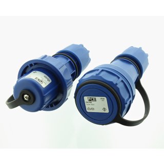 Druckwasserdichte Stecker und Kupplung 230 V, IP68