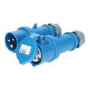 Kalle Verlängerungskabel CEE 230V 16A 2,5mm² Extreme Blau IP44 5 Meter