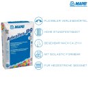 MAPEI® ADESILEX P9 Flexverlegemörtel Fliesenkleber Flex-Kleber für Wand und Decke im Innen- & Außenbereich 25 kg