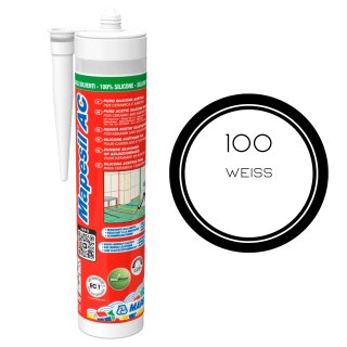 MAPESIL AC Fugensilikon 100 weiß 310 ml